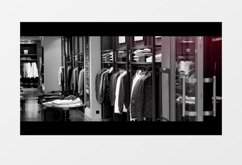 清新时尚酷黑双十一购物快闪展示ae视频模板