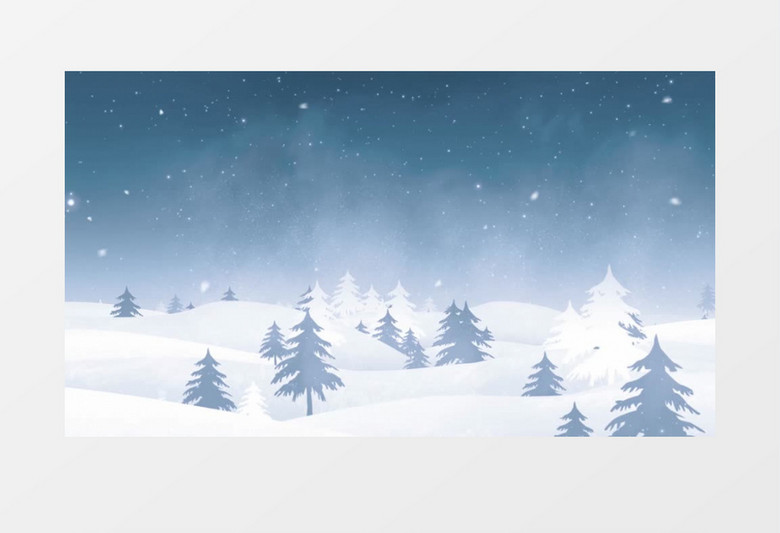 冰雪飞溅特效片头ae视频模板