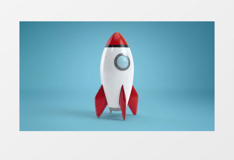 三维火箭Logo动画ae视频模板