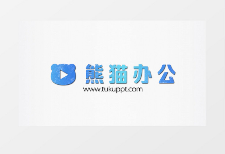 红光怀旧质感logo入场展示ae视频模版