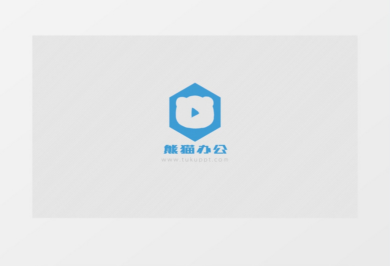 创意蓝色logo片头展示ae视频模板
