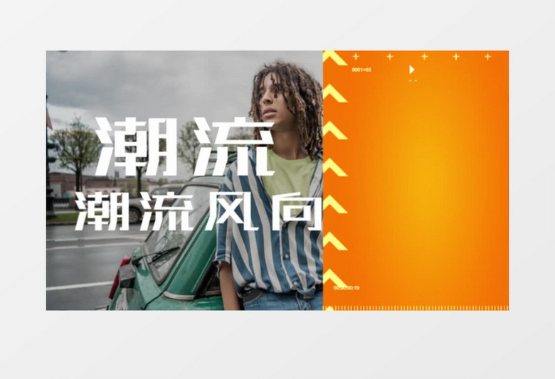 快速动感时尚图片展示动画ae模板