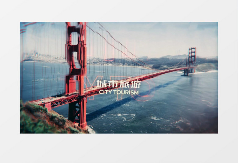 大气美丽视差效果图片展示动画ae模板