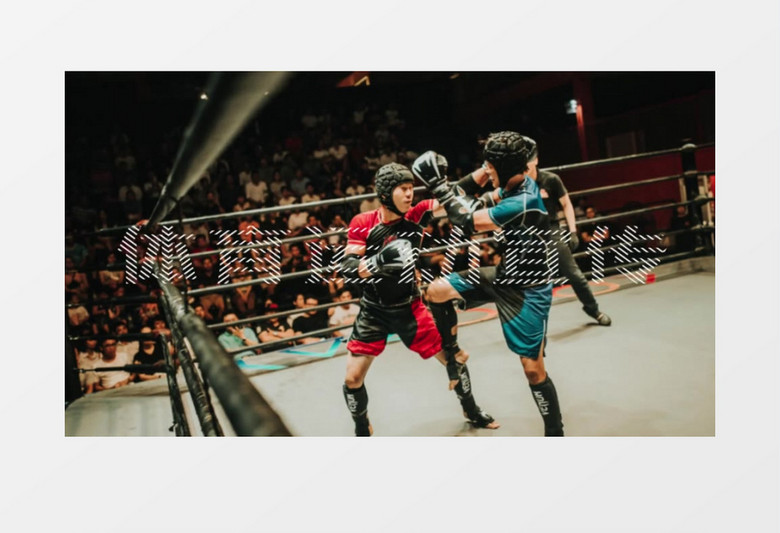 酷炫运动体育宣传片ae模板