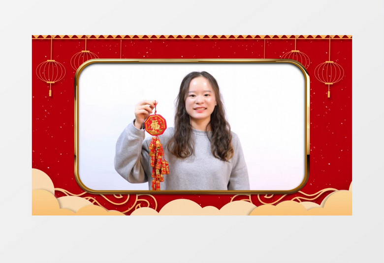 2020鼠年企业拜年视频AE模版