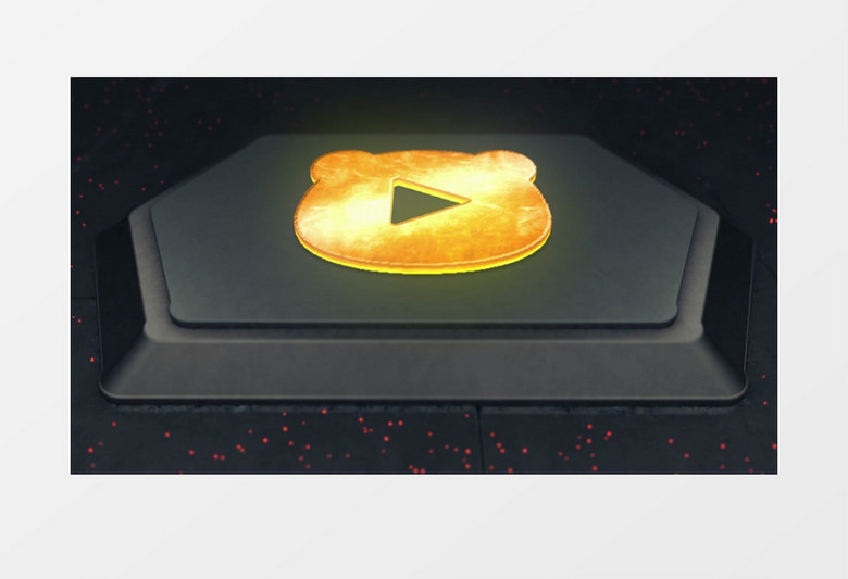 大气炫彩炫酷logo展示ae视频模板