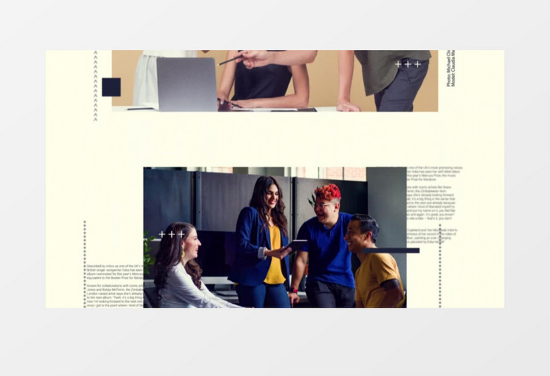 优雅多媒体企业片头展示AE模板