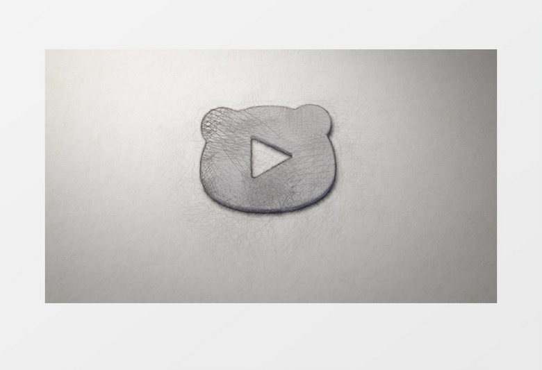 手绘草绘LOGO动画展示AE模板