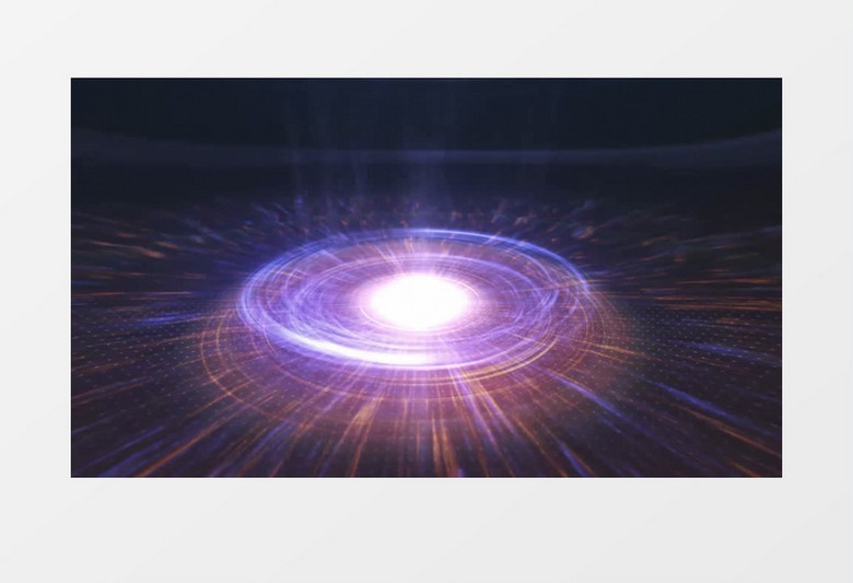 大气震撼宇宙粒子logo入场展示ae视频模板
