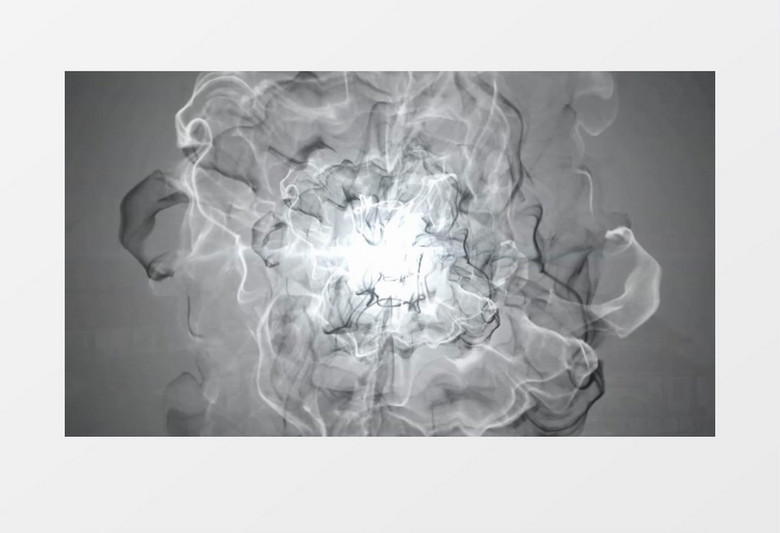 大气中国水墨效果展示会声会影视频模板