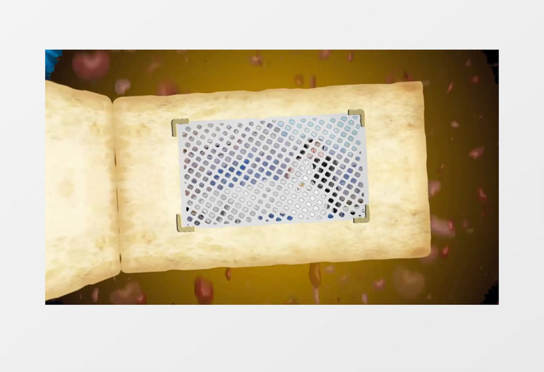 浪漫温馨婚礼相册展示会声会影模板