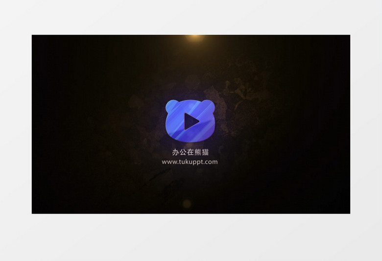 震撼火焰火环动画标志AE视频模板