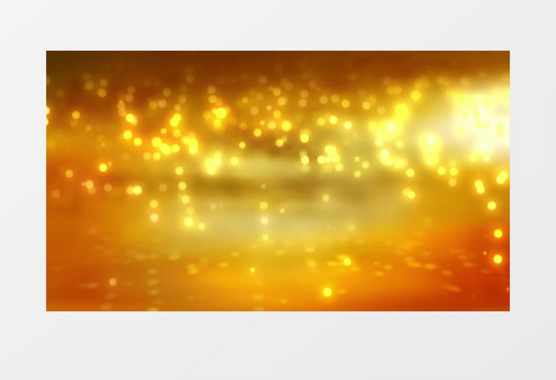 金色大气粒子动态光效视频素材