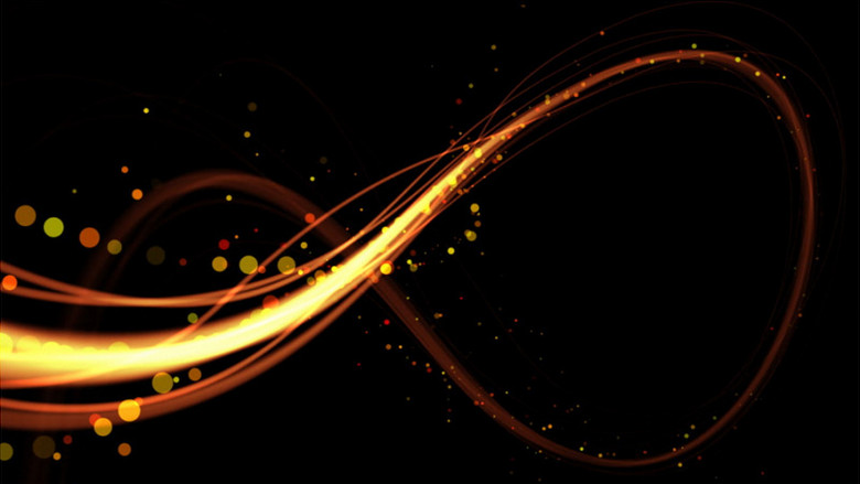 酷炫光线粒子动态光效视频素材透明通道