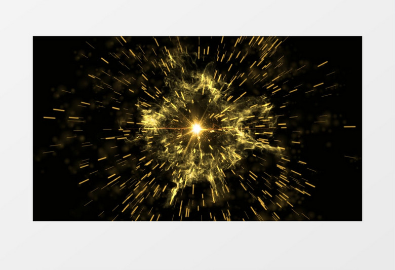 光效星光粒子动态光效视频素材含透明通道