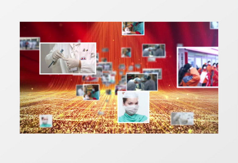 致敬英雄我们战在一起武汉加油AE模板