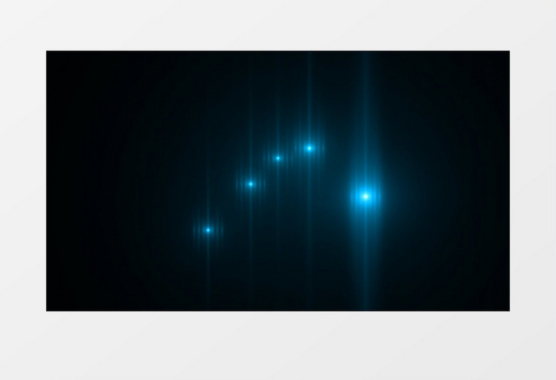 上升灯光星光动态粒子光效