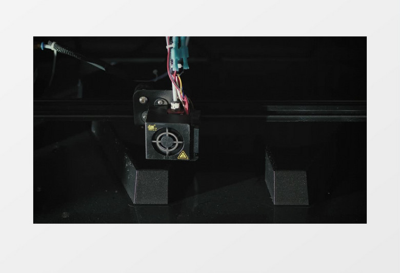 3d 打印机制作图形实拍视频素材