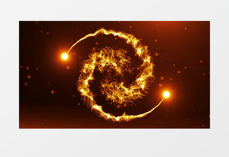 震撼火焰粒子Logo演绎Pr模板