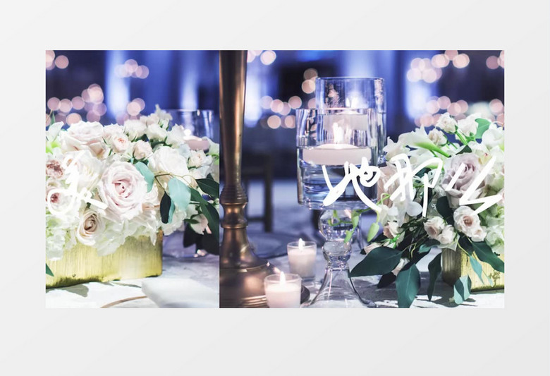 动感快闪婚礼图文Pr模板