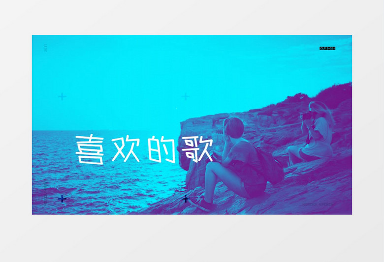 动感炫酷节奏快闪片头视频pr模板