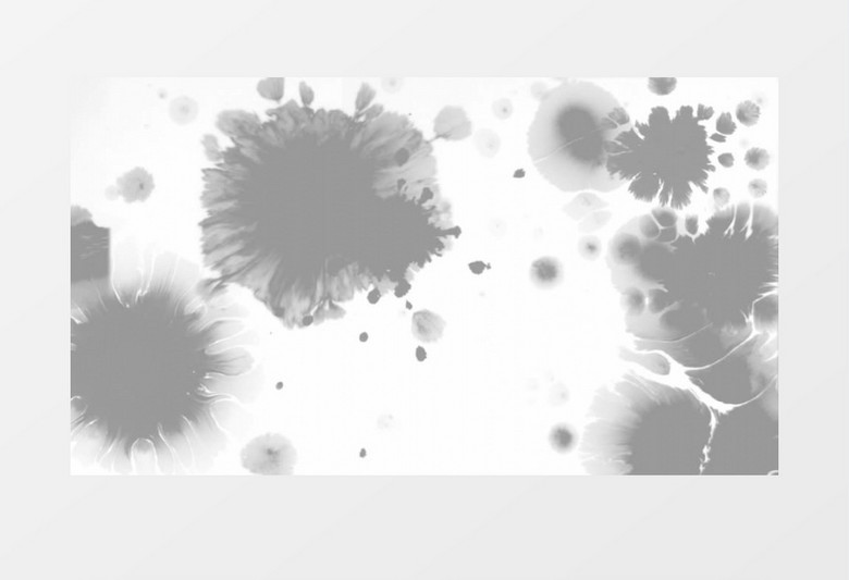 中国风大片水墨遮罩后期视频素材