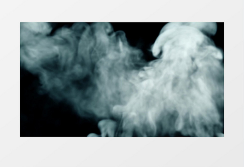 空中漂浮的烟雾视频素材