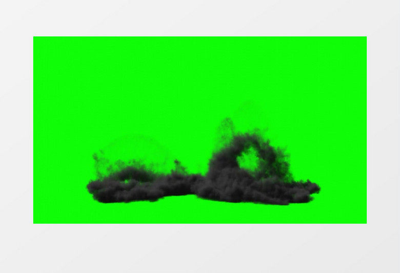 爆炸烟雾粒子视频素材