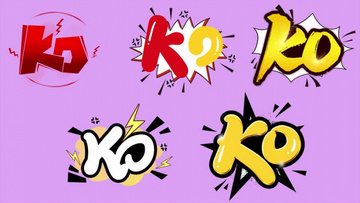 20字幕 综艺字幕 动态时尚综艺卡通花字字幕条动画ae模板00:19综艺花