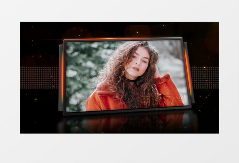 时尚动感图册产品包装edius视频模板