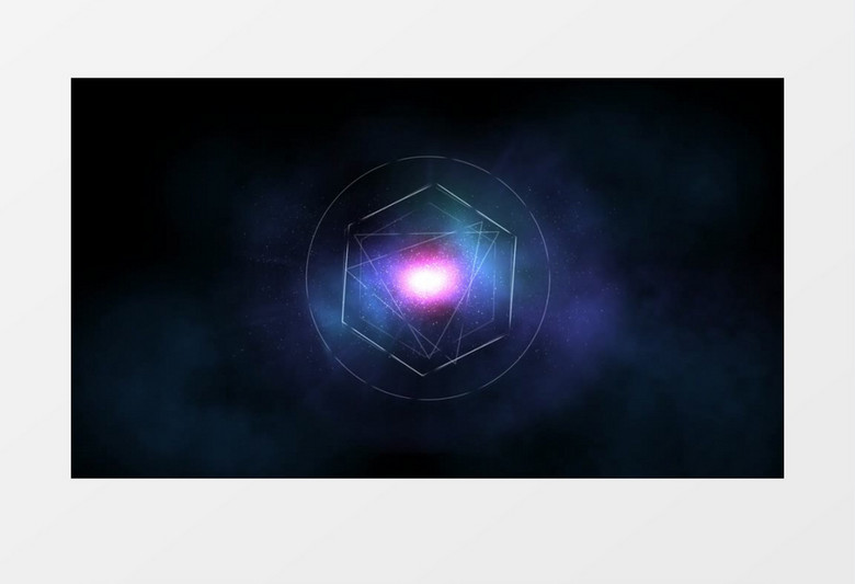 震撼宇宙星空穿梭特效logo开场EDIUS模板