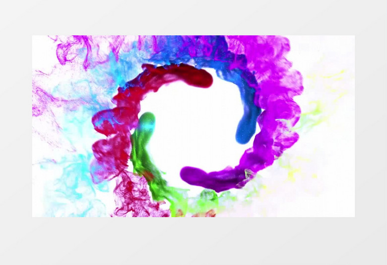 炫美粒子旋涡汇聚logoEDIUS模板