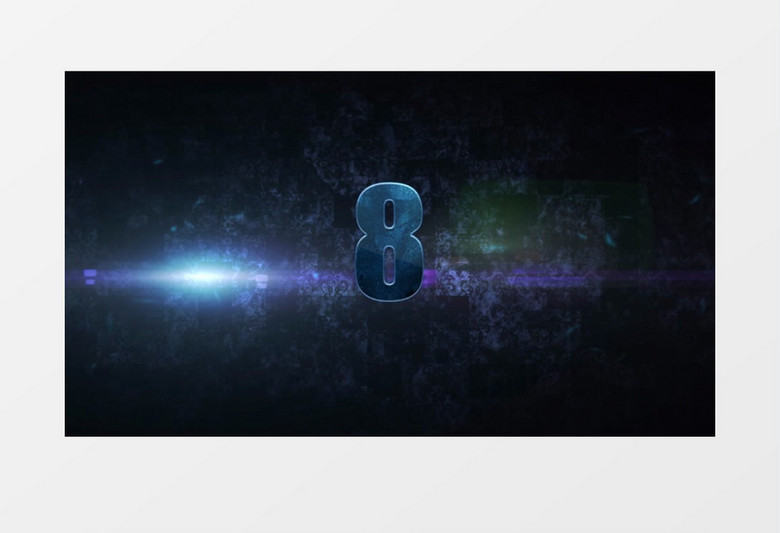 大气震撼电影年会倒计时片头edius视频模板