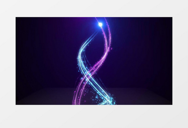 唯美粒子光效标志片头pr模板