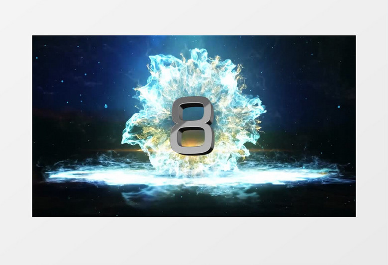 科技大气倒计时模板pr视频模板