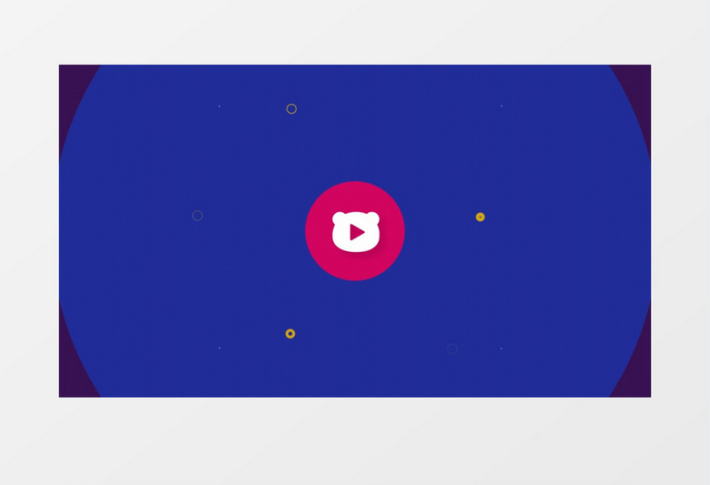 多彩线条色块mg动画logo标志片头pr视频模板