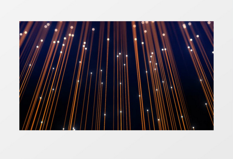 炫酷金色粒子企业年会员工颁奖背景视频