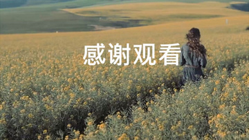 电影电视剧片尾字幕展示pr模板