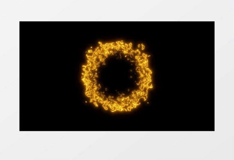 大气震撼粒子能量球爆炸后期素材