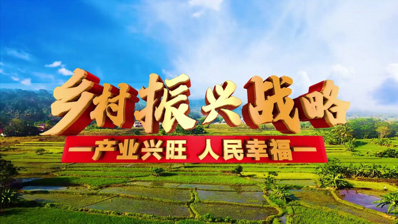 2021大气乡村振兴战略背景视频素材下载_mp4格式_熊猫办公