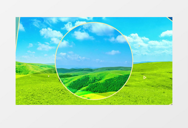 大气简约旅游快闪AE模板