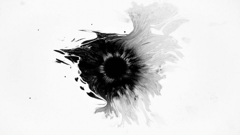 水墨扩散遮罩效果后期素材