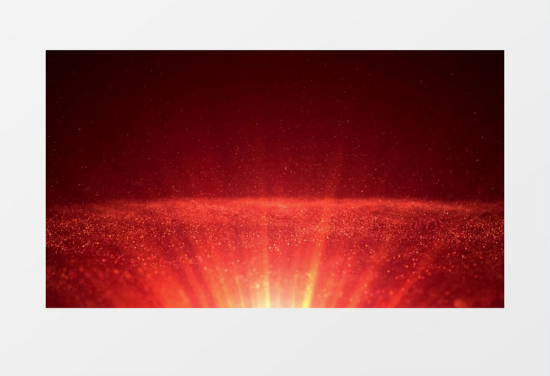 大气红色粒子舞台背景视频