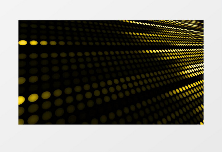 不断明暗变化的黄色光点背景视频