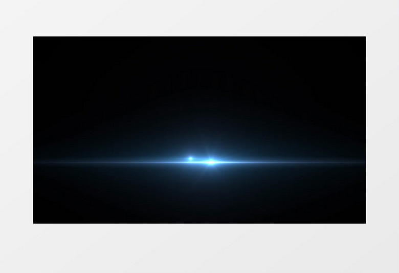 蓝色光效logo背景后期素材