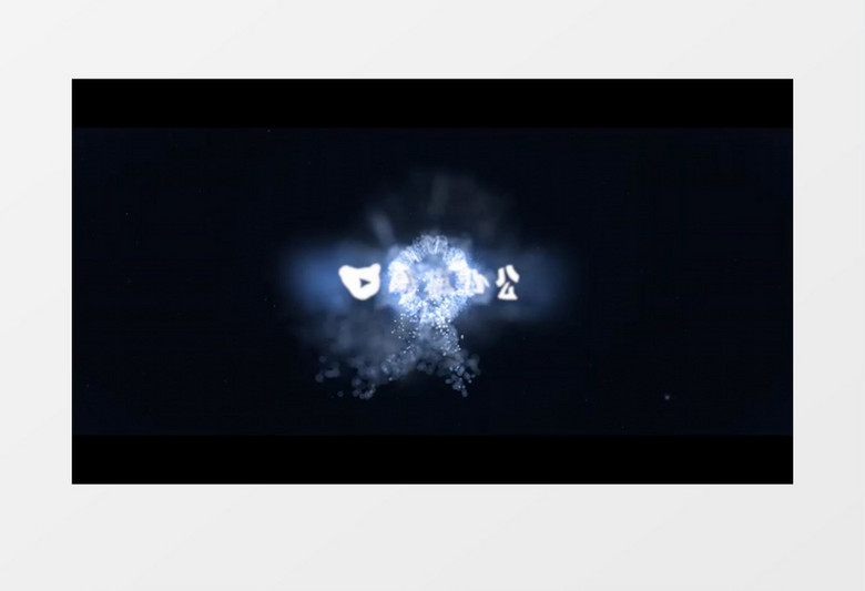创意蝴蝶飞舞logo展示PR视频模板