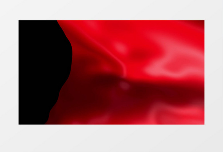 红绸左到右转场后期素材