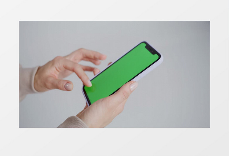 绿幕手机点击展示视频抠像