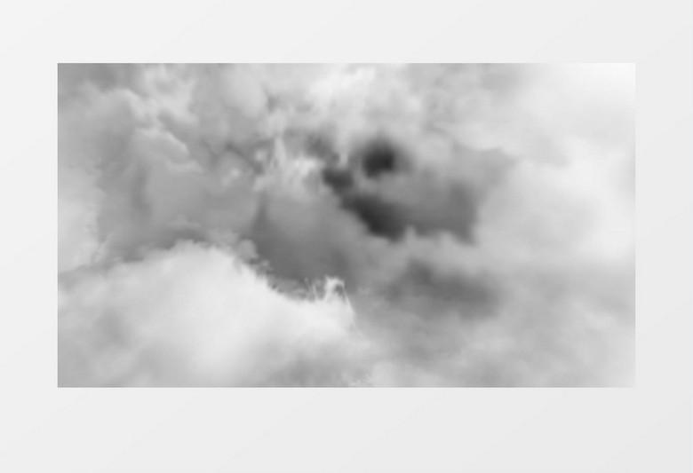 云层穿梭转场动画后期素材