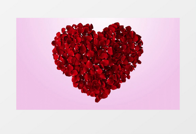 粉色温馨唯美女神节背景视频